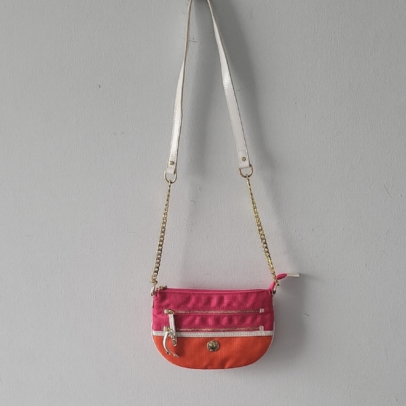 jpk Handbags - Pink and Orange Crossbody Bag